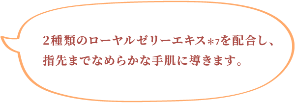 ハチミツを独自の比率で配合しました